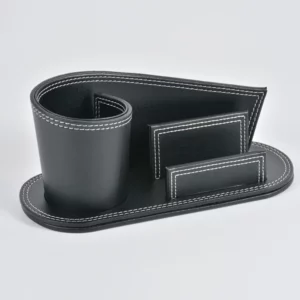 Compact PU Leather Jewelry Box - 8.8*8.8*11.5cm, 0.2kg - OPP Bag Packaging