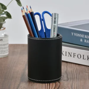 PU Leather Rectangular Storage Container - 24*10*11cm - OPP Bag