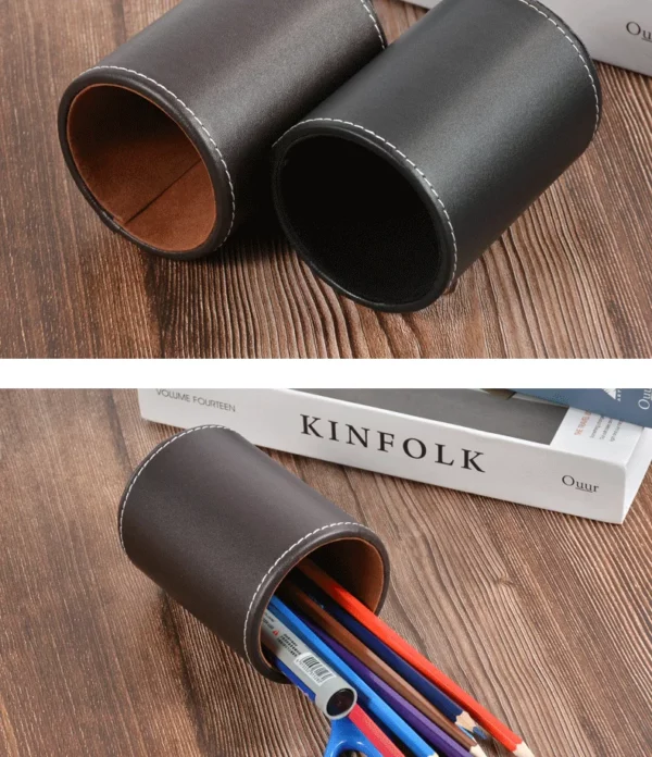 PU Leather Rectangular Storage Container - 24*10*11cm - OPP Bag - Image 6