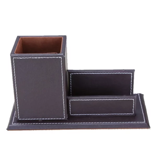 Slim PU Leather Storage Organizer - 21.5*7.5*12cm, 0.2kg - OPP Packaging - Image 2
