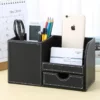 Medium PU Leather Storage Box - 20*10*10.5cm, 0.4kg - OPP Bag - Image 4