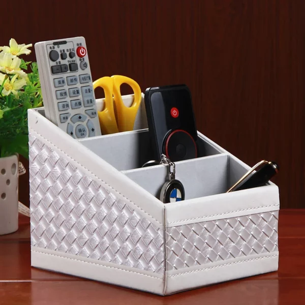 PU Leather Multi-Purpose Storage Box - 22.5*10*12cm - OPP Bag - Image 3