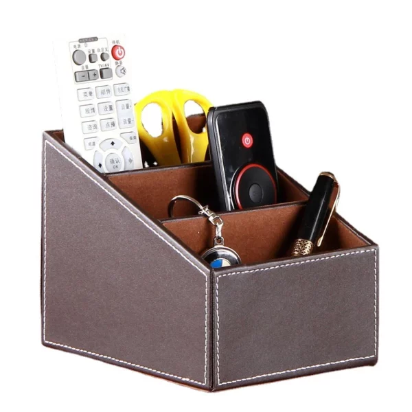 PU Leather Multi-Purpose Storage Box - 22.5*10*12cm - OPP Bag - Image 5