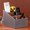 PU Leather Multi-Purpose Storage Box - 22.5*10*12cm - OPP Bag - Image 9
