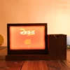 Light up logo mutil-function pen holder desk decoration photo alumn - Image 5