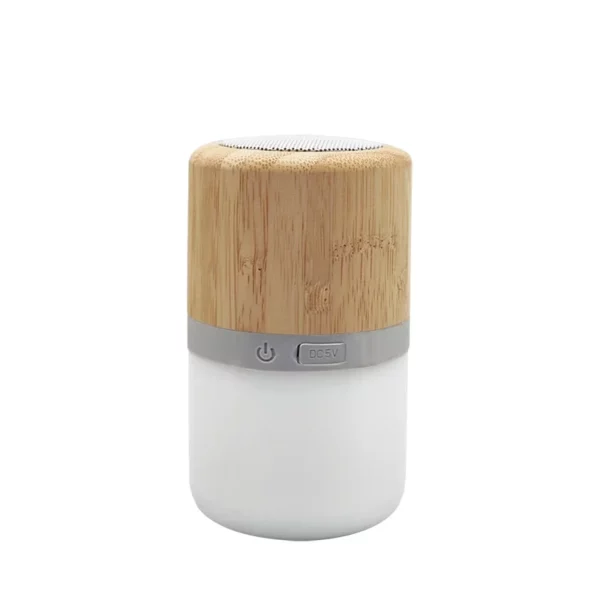 Wooden Bluetooth Speaker - 104×63×63mm, 5W Output (1H Playtime) - Image 4