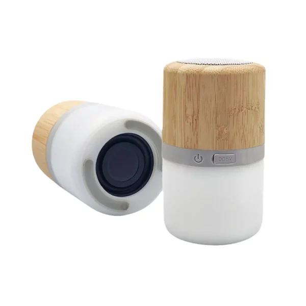 Wooden Bluetooth Speaker - 104×63×63mm, 5W Output (1H Playtime) - Image 8