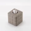 PU Leather Cube Tissue Box Cover - 13*13*13cm Square Design - OPP Bag Packaging - Image 5