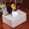 Oversized PU Leather Tissue Box Cover - 23*16.5*9.5cm - Fits Large Tissue Boxes - OPP Bag - Image 3