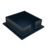 Slim PU Leather Tissue Box Cover - 13.7*13.7*3.5cm Low Profile Design - OPP Packaging - Image 7