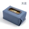 Rectangular PU Leather Tissue Box Cover - 16*10.5*7.5cm - OPP Bag Packaging - Image 7