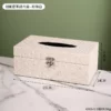 PU Leather & Wood Combination Tissue Box Cover - 25*9.5cm, 0.56kg - Premium Design - OPP Bag - Image 8