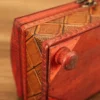 Compact PU Leather & Wood Tissue Box Cover - 19.3*10.5*7.5cm, 0.28kg - OPP Bag Packaging - Image 6