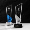 Crystal Trophy with customized logo - Image 3