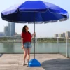 Double-Layer Silver Coated Umbrella - 3x3 Meters - UV Protection Canopy