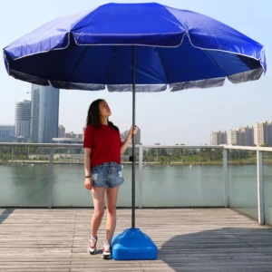 Double-Layer Silver Coated Umbrella - 3x3 Meters - UV Protection Canopy