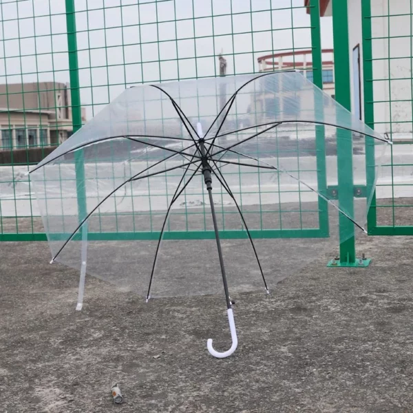 8-Rib 23" Automatic Umbrella - 94x72cm, 0.3kg - OPP Bag Packaging - Image 2
