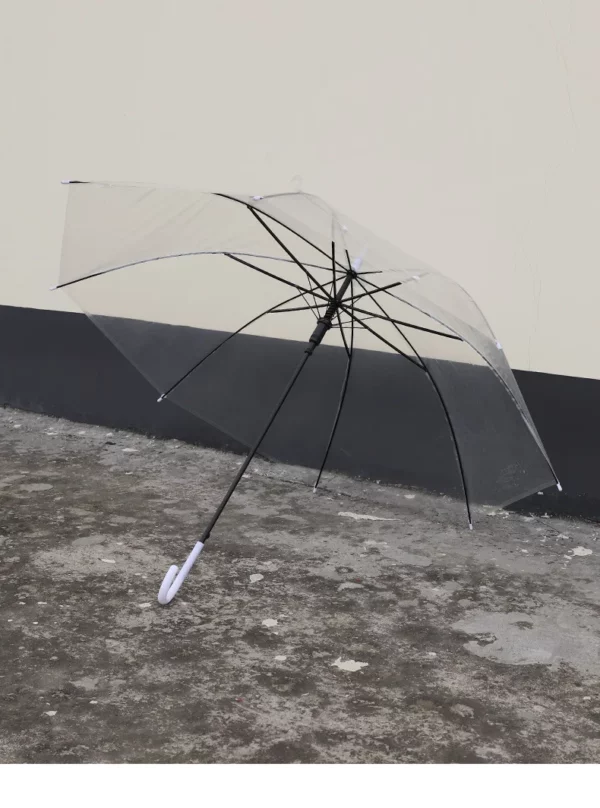 8-Rib 23" Automatic Umbrella - 94x72cm, 0.3kg - OPP Bag Packaging - Image 3