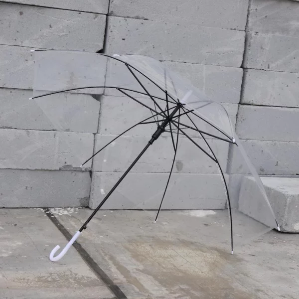 8-Rib 23" Automatic Umbrella - 94x72cm, 0.3kg - OPP Bag Packaging - Image 7