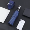 Fully Automatic 190T Nylon Umbrella - 23" Compact Fold - OPP Bag Packed