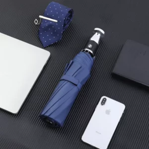 Fully Automatic 190T Nylon Umbrella - 23" Compact Fold - OPP Bag Packed