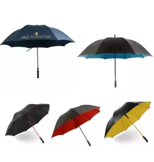 8-Rib 190T Umbrella - 120cm Diameter - Matching Fabric Cover Included