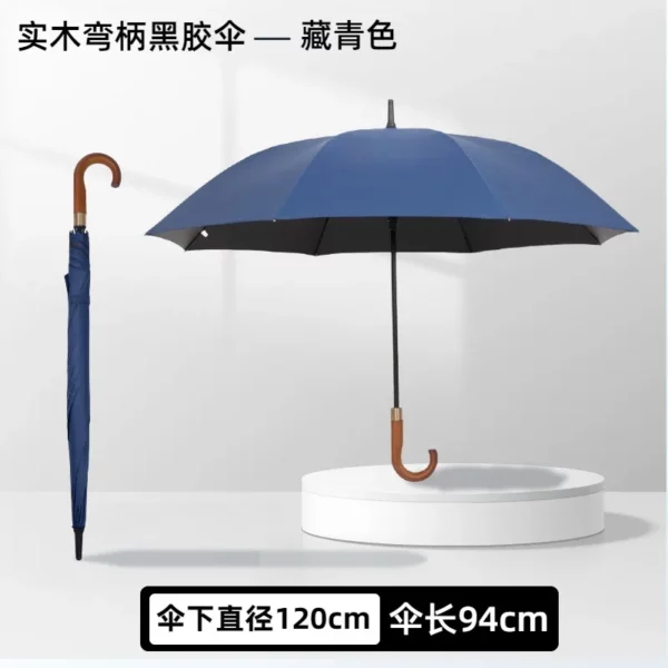 170T Fabric 8-Rib Umbrella - 120x95cm, 640g - Durable Windproof Design - Image 3