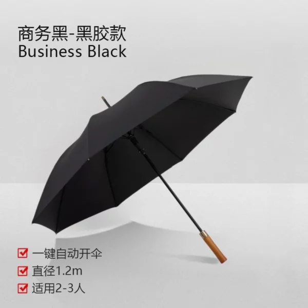 170T Fabric 8-Rib Umbrella - 120x95cm, 640g - Durable Windproof Design - Image 5