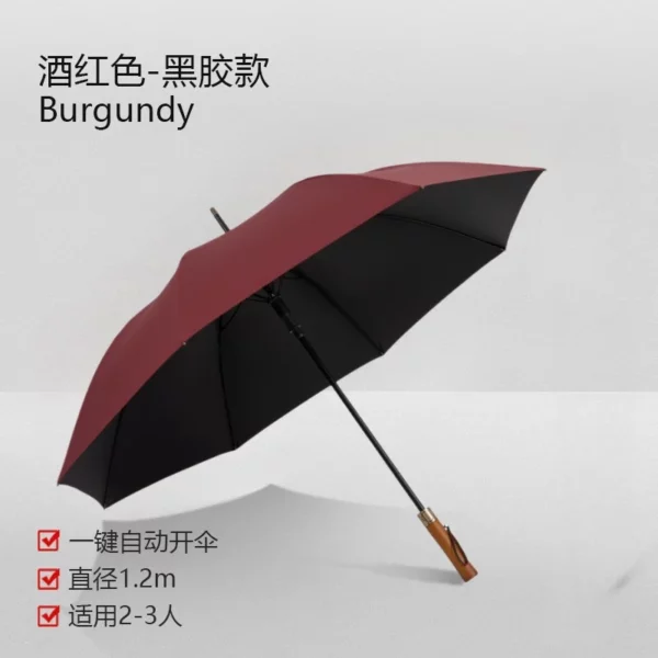 170T Fabric 8-Rib Umbrella - 120x95cm, 640g - Durable Windproof Design - Image 7