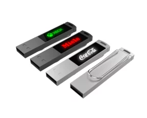 Light up logo 16GB with buckle promotional gifts small budget gifts