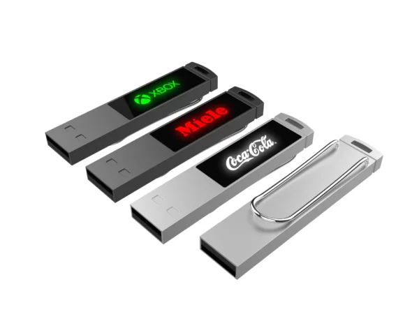 Light up logo 16GB with buckle promotional gifts small budget gifts