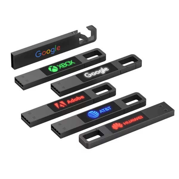 Light up logo 16GB promotional gifts small budget gifts - Image 2