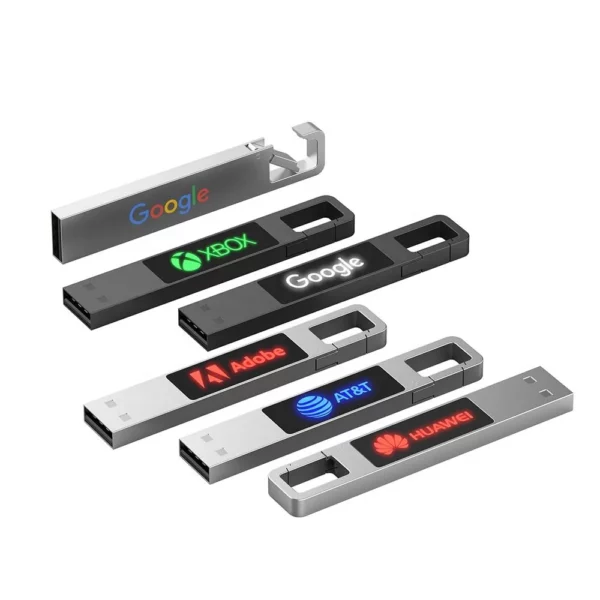 Light up logo 16GB promotional gifts small budget gifts - Image 5