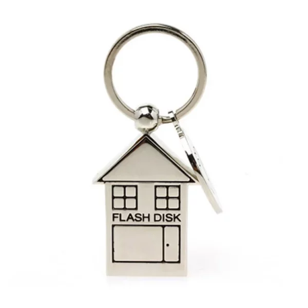 House like U flash drive Unique shape promotion gifts - Image 2