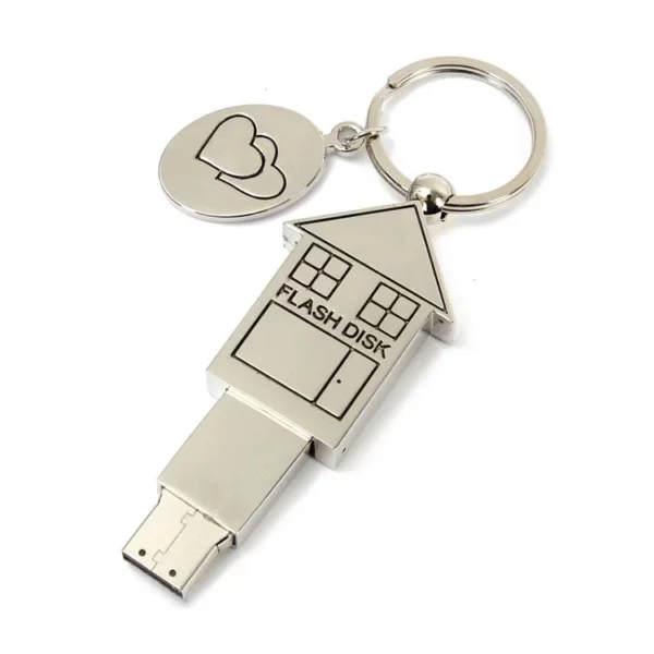 House like U flash drive Unique shape promotion gifts - Image 4