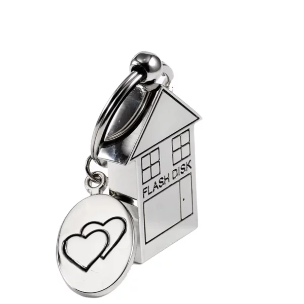 House like U flash drive Unique shape promotion gifts - Image 6