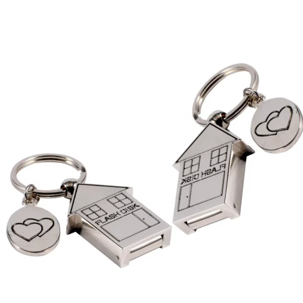 House like U flash drive Unique shape promotion gifts - Image 8
