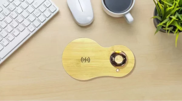 ECO-friendly wireless charger with 3D LOGO lamp - Image 6