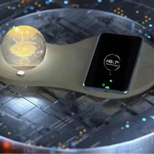 ECO-friendly wireless charger with 3D LOGO lamp - Image 8