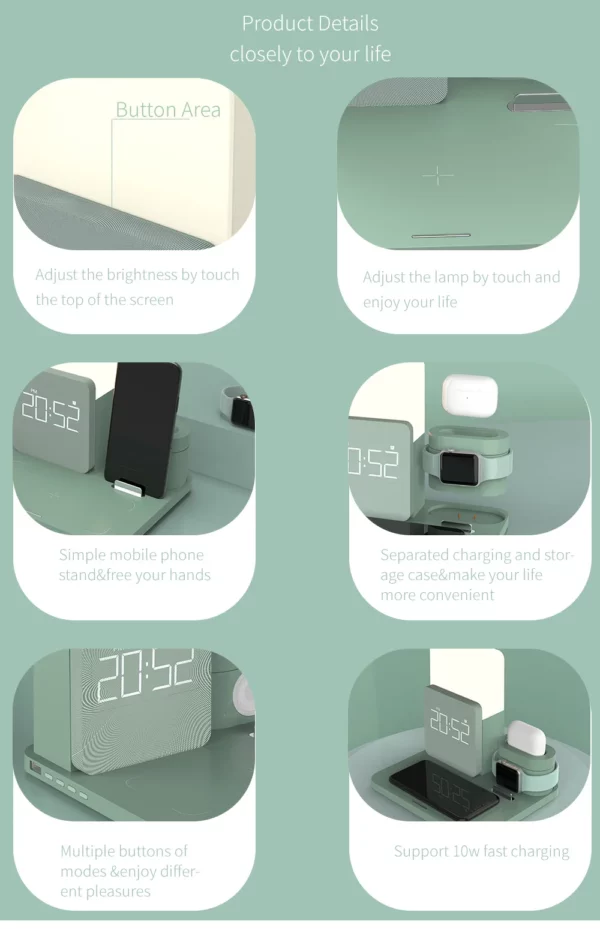 Muti-function wireless charger with light - Image 6