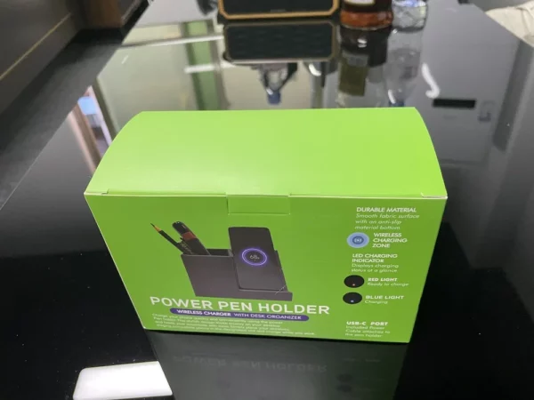 PU leather pen holder 15W with - Image 4