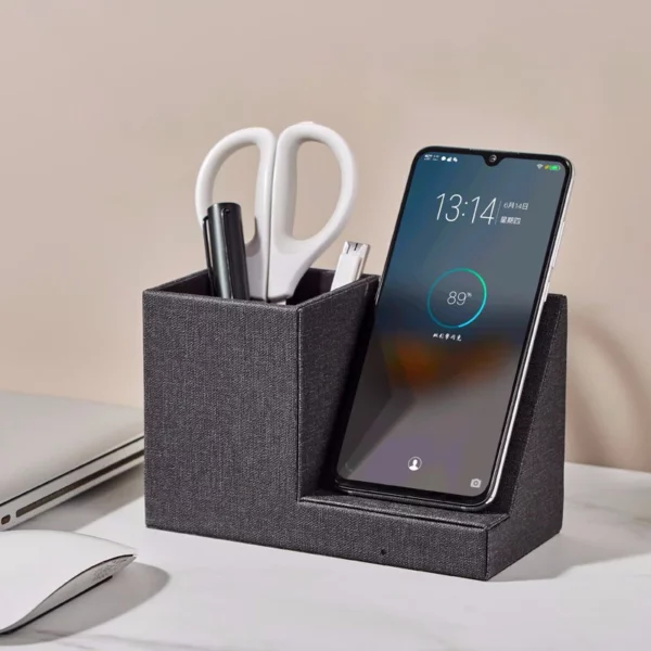 PU leather pen holder 15W with - Image 6