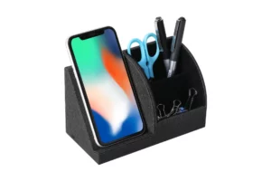 PU leather pen holder 15W