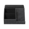 PU leather pen holder 15W with additional slots - Image 2