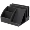 PU leather pen holder 15W with additional slots - Image 3