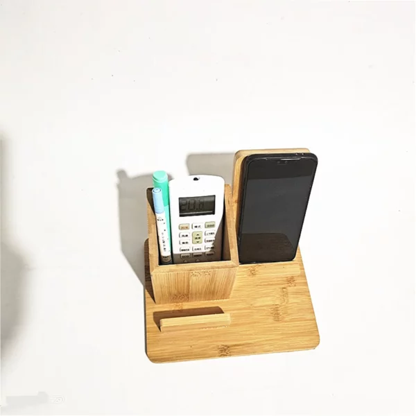 Wood-made wireless charger pen holder - Image 7