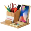 Wood-made wireless charger pen holder - Image 9