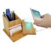 Wood-made wireless charger pen holder - Image 10