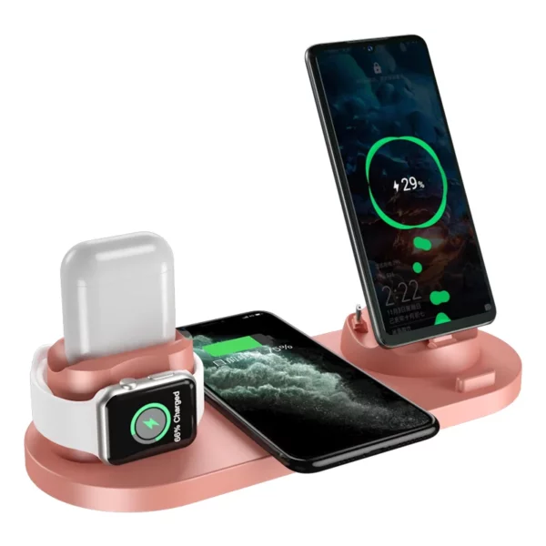 3 in 1 muti-function wireless charger desk orangizer - Image 3