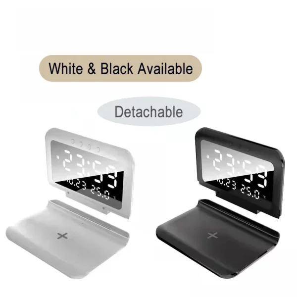 Detachable wireless charger with clock - Image 5